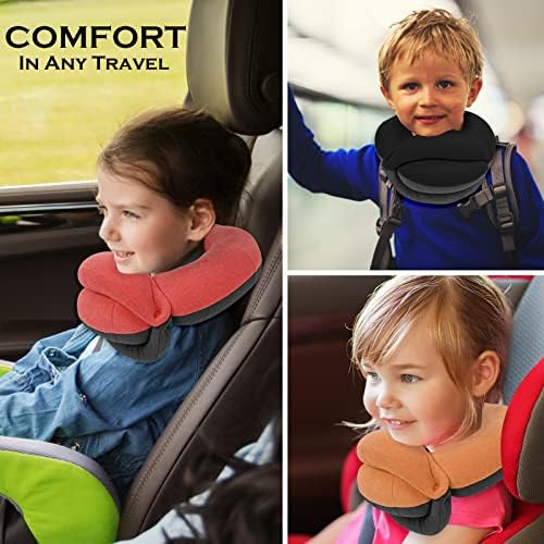 BUYUE Kids Travel Pillow with 360 Neck Support