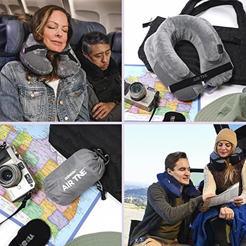 Cabeau Inflatable Travel Pillow with HeadCatch Technology 1