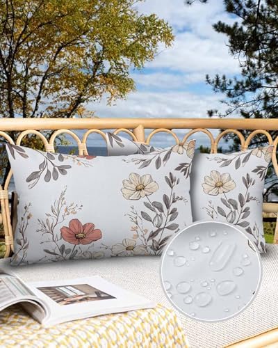 Waterproof Pillow Protector 2 Pack Zipper Design