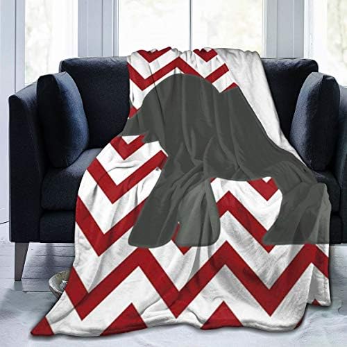 Modern Flannel Fleece Throw Blanket - 80x60 Inch