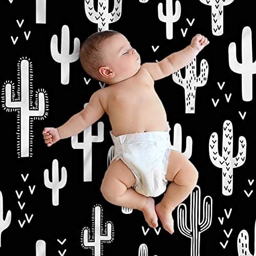 Mugod Western Cactus Throw Blanket 30x40 Inch