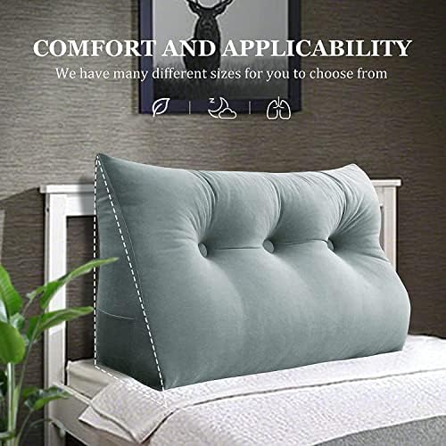 Homecozy Wedge Pillow for Reading and Back Support