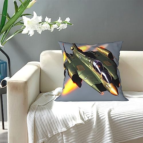 Ogniwo Jet Fighters Throw Pillow 12x12 Inch 1