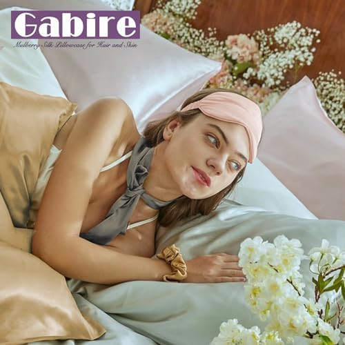 Gabire Mulberry Silk Pillowcase - Acne Preventing Skin Hair Friendly