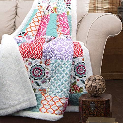 Lush Decor Brookdale Reversible Throw - 60 x 50