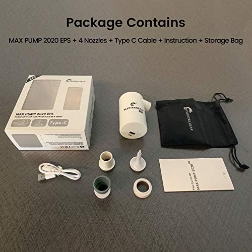 FLEXTAILGEAR Portable Electric Air Pump with Emergency Power