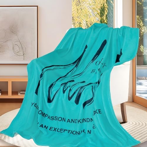 Nurse Appreciation Throw Blanket 60x50 Soft Flannel Fleece for Women