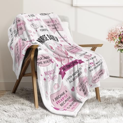 SteadStyle Funny Nurse Affirmation Throw