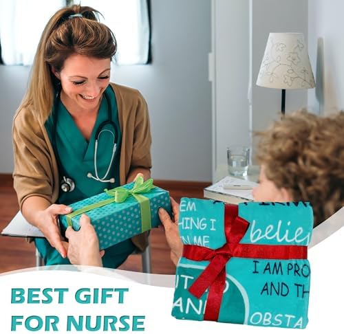 Nurse Appreciation Throw Blanket 60x50 for Nurses Day