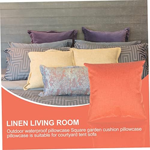 MOLUCKFU Pillow Cover for Outdoor and Home Use