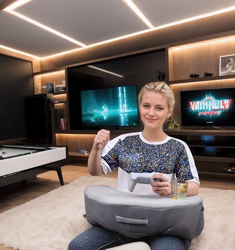 Game and Reading Pillow for Sofa and Bed Use
