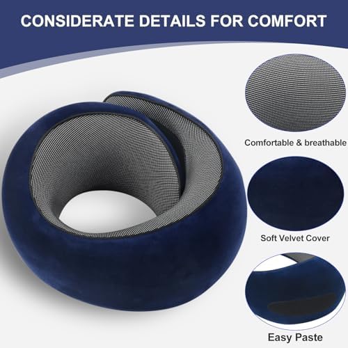 Memory Foam Travel Pillow for Neck Support