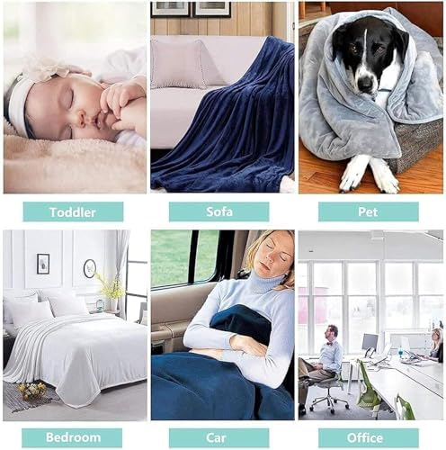 Ultra Soft Fleece Throw Blanket with Musical Symbols