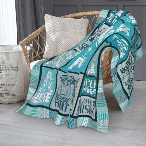Nurse Appreciation Throw Blanket 60x50in