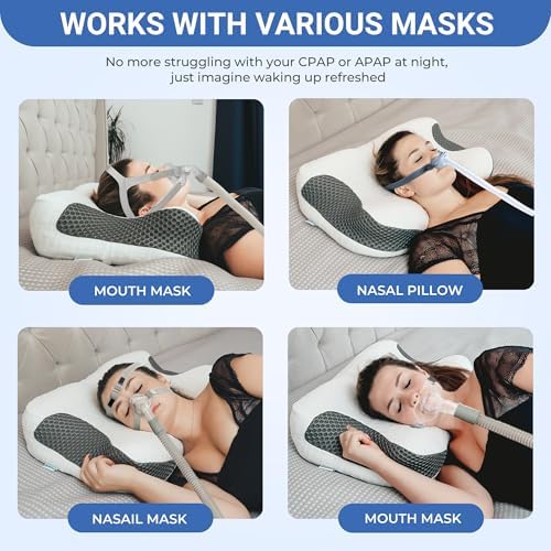 Elviros Cervical CPAP Pillow for Sleep Apnea