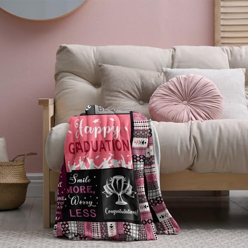 QOJUYO 2025 Graduation Gift Throw 60x50 for Women