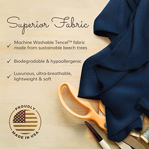 Happyluxe Odyssey Travel Pillow - Soft Lightweight Made in USA