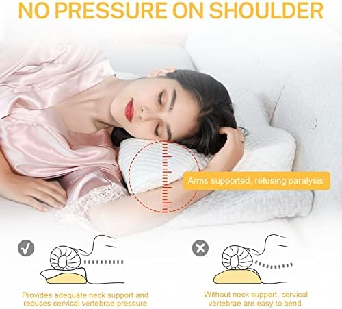 Misiki Cervical Foam Pillow for Neck Pain Relief