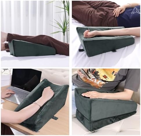 BALAPET Adjustable Arm Leg Pillow with Pockets - Grey