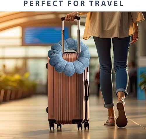 Total Pillow Donut Travel Pillow - Blue