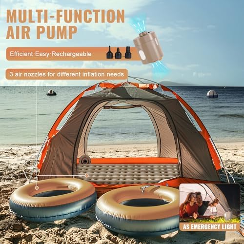 Sebor Air Mattress Twin with Rechargeable Pump 18