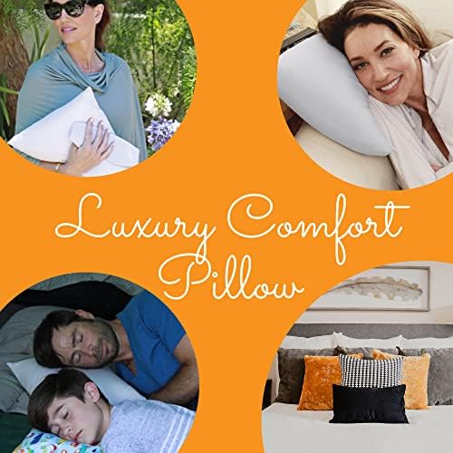 Happyluxe Odyssey Travel Pillow - Soft Lightweight USA Made