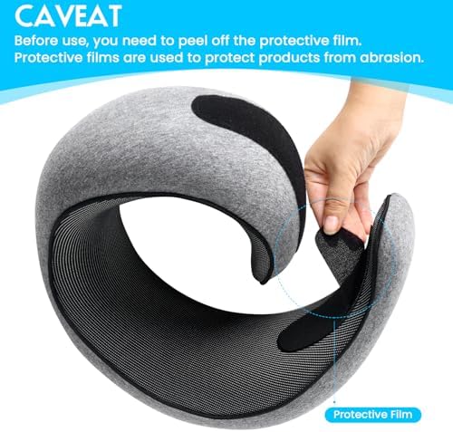 2024 Memory Foam Travel Pillow for Comfort and Support
