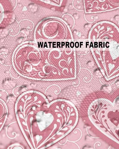 Waterproof Pillow Protectors 2 Pack - Pink Love Valentines Day 12x20