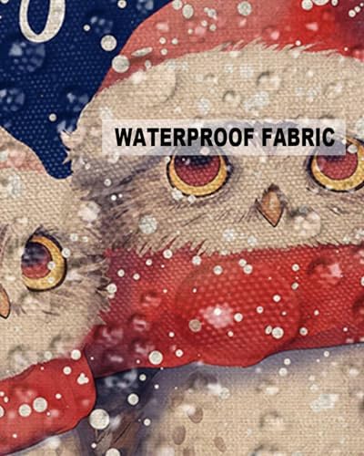 Waterproof Pillow Protectors 2 Pack Dark Blue Retro Design with Zipper