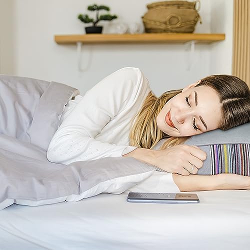 JOERRES Buckwheat Pillow for Neck Support Grey