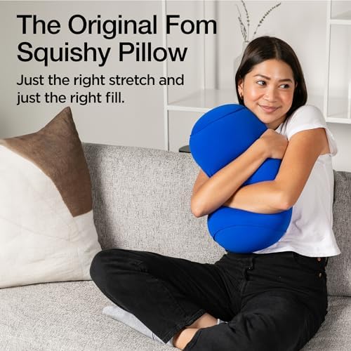 Brookstone FOM Cushion Pillow - 12 x 7 Inches Stretchy Colorful