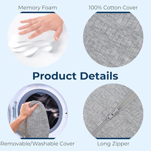 5 Stars United Knee Pillow for Back Sleepers