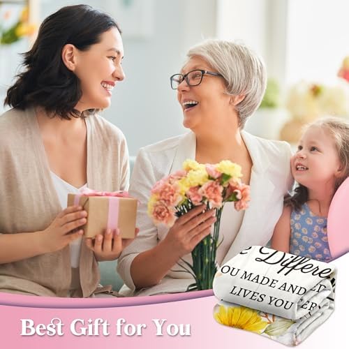 HeartGlint Retirement Gifts for Women 2025 - Soft Flannel Blanket