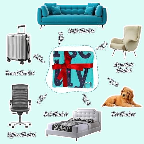 Nurse Gifts for Women Soft RN Blanket Throw 60x50