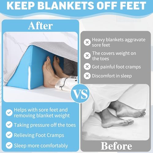 ROYALAY Blanket Lifters for Foot of Bed Support