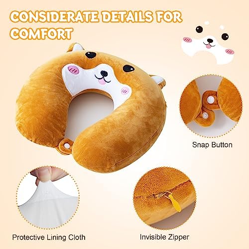 Cirorld Travel Pillow for Kids and Adults