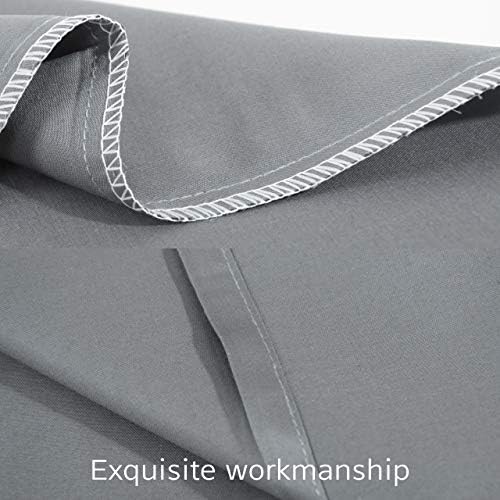 NTBAY Egyptian Cotton Pillowcases Set of 2 - 20x36 Dark Grey