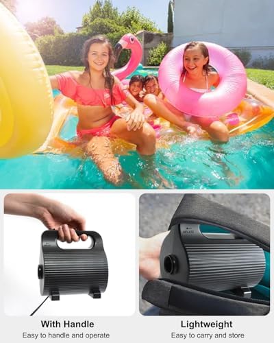 Adjustable Electric Air Pump 400W600W for Mattresses and Pool Floats