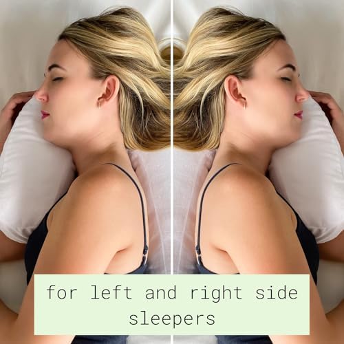 MISTIC COOL Side Sleeper Pillow with Ear Hole