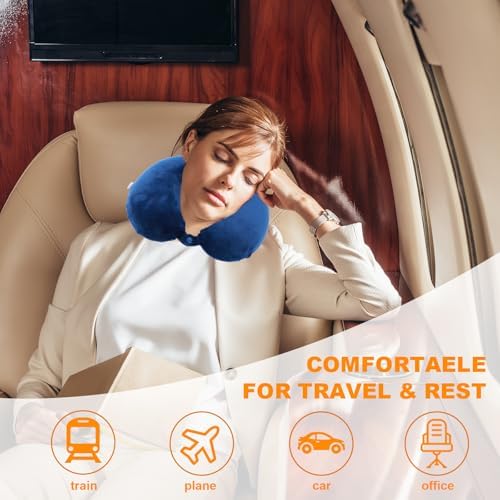 Far win Travel Pillow - Lightweight Memory Foam U Shaped Neck Support