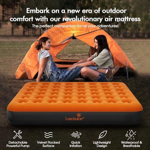 Luxchoice 9-Inch Air Mattress with USB Pump