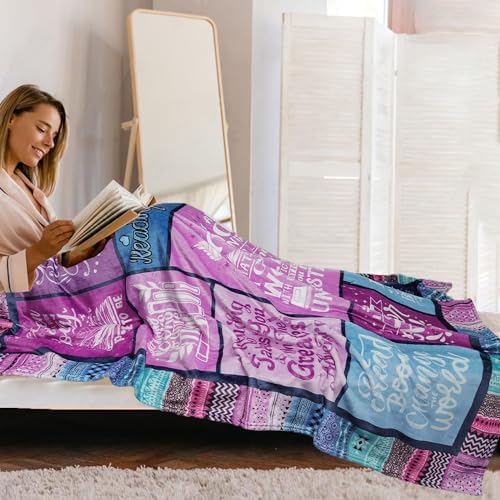 Suobrnaer Nurse Throw Blanket 50x60 - Soft Flannel Nurses Week Gift