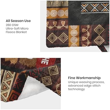 African American Doctor Throw Blanket 60 x 50