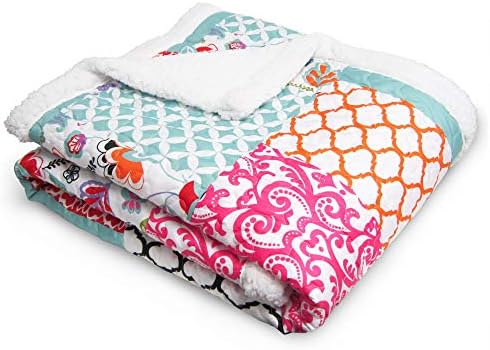 Lush Decor Brookdale Reversible Throw - 60 x 50