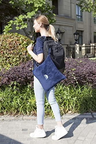 BlueHills Premium Soft Travel Blanket Pillow