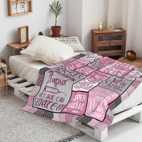 Nurse Appreciation Throw Blanket for Women