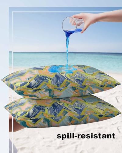 Waterproof Pillow Protectors 2 Pack with Zipper