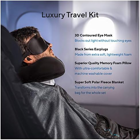 Proglobe Travel Blanket 4-in-1 Luxury Set