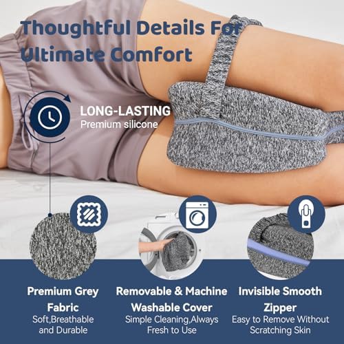 Cooling Memory Foam Knee Pillow for Side Sleepers