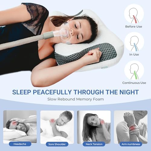 Elviros Cervical CPAP Pillow for Sleep Apnea